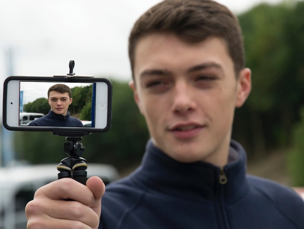 Video selfie is the key to a career at Pebley Beach